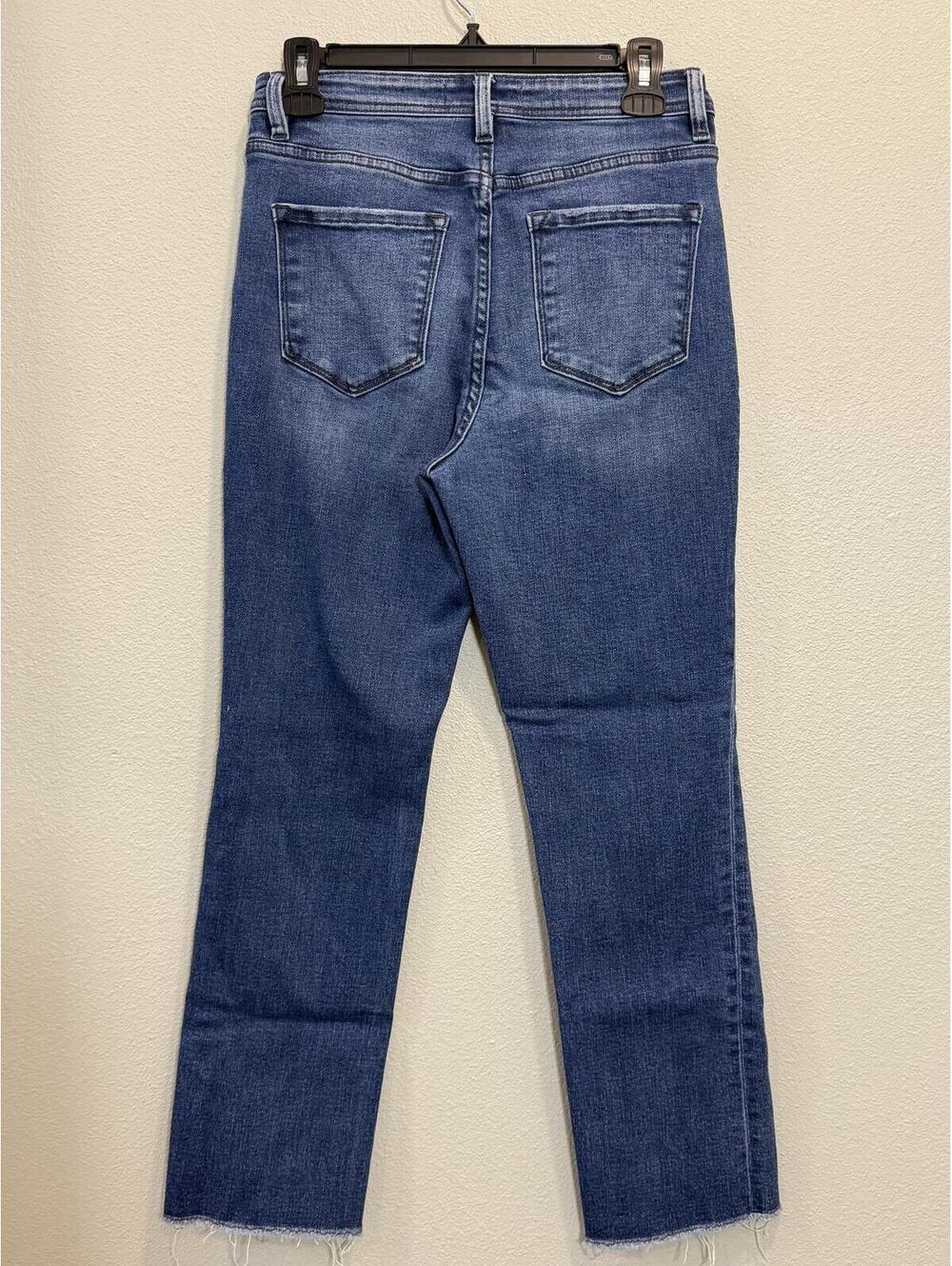 Flying Monkey Straight Leg High Rise Raw Hem, Women's 27 - Picture 3 of 7